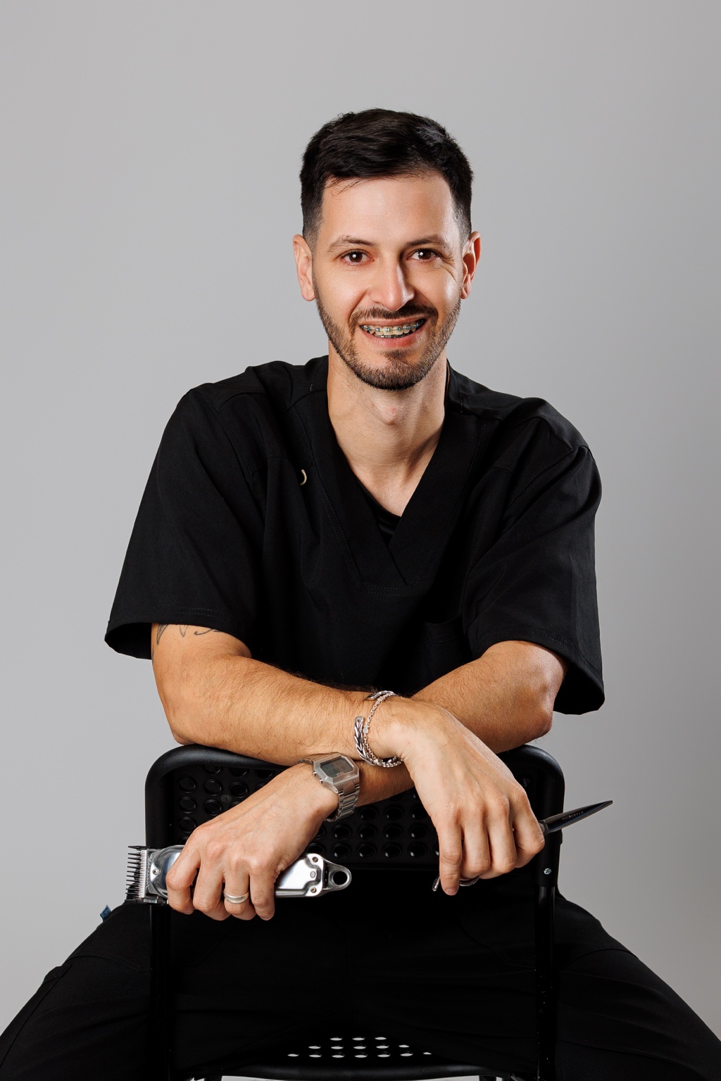 Retrato de Omar, barbero en Isabela